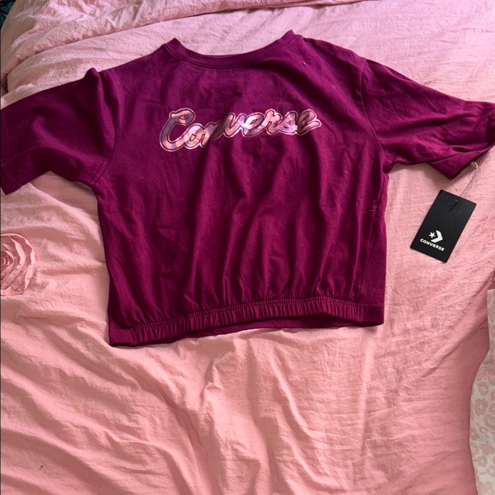 Converse Kids' Maroon T-Shirt